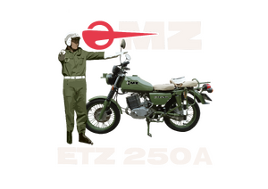 MZ ETZ 250 katonai